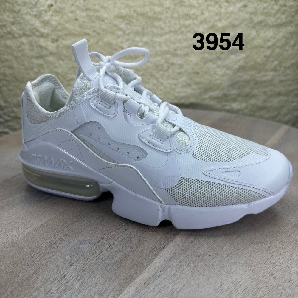 Nike Air Max Infinity 2 Triple White Womens Sneakers CU9453-100 Size 5